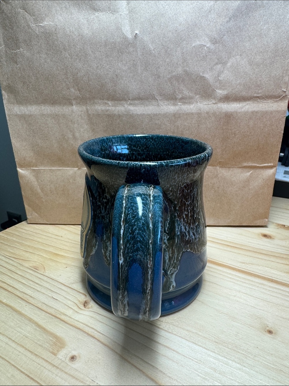 Little Bighorn Battlefield Ceramic Mug - Deep Blue - Picture 2 of 7